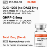 CJC-1295 (No DAC), GHRP-2 10mg (Blend)