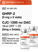 GHRP-2 (5mg x 10), CJC-1295 no DAC (5mg x 10) - Image 2